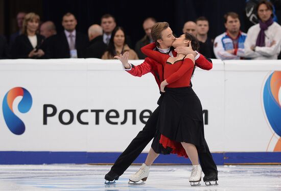 ISU Grand Prix of Figure Skating. Rostelecom Cup. Ice dance. Short program