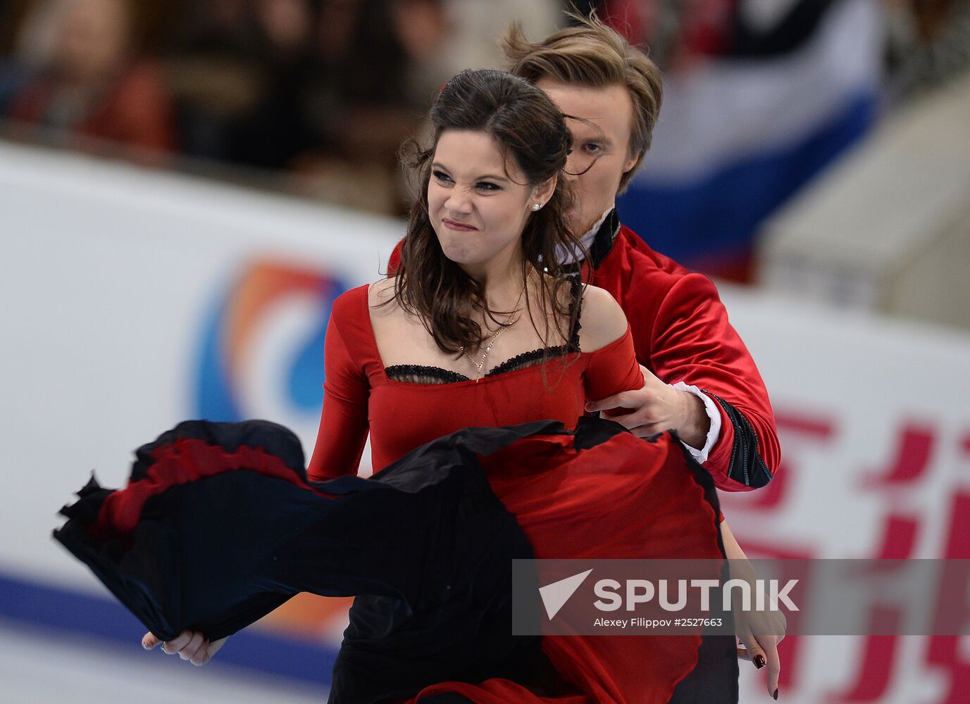 ISU Grand Prix of Figure Skating. Rostelecom Cup. Ice dance. Short program