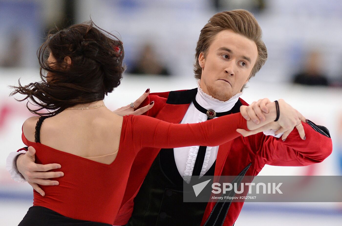 ISU Grand Prix of Figure Skating. Rostelecom Cup. Ice dance. Short program