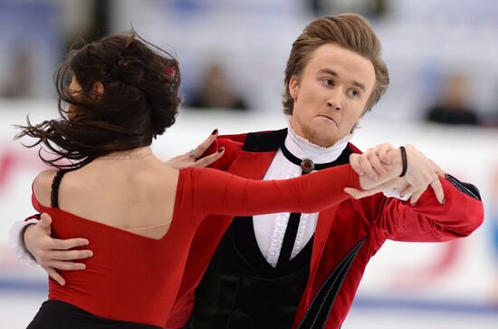 ISU Grand Prix of Figure Skating. Rostelecom Cup. Ice dance. Short program