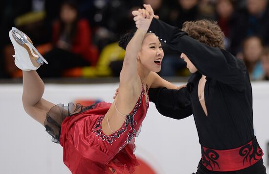 ISU Grand Prix of Figure Skating. Rostelecom Cup. Ice dance. Short program