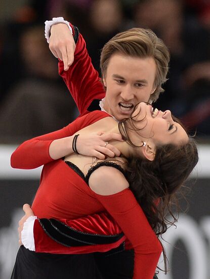 ISU Grand Prix of Figure Skating. Rostelecom Cup. Ice dance. Short program