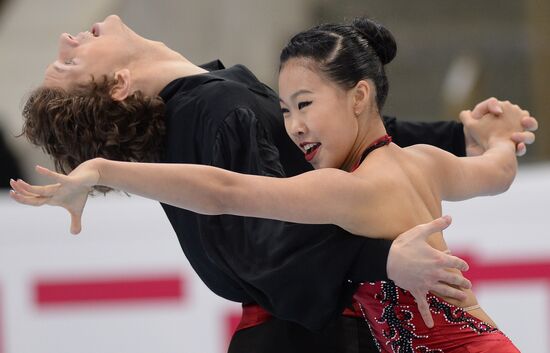 ISU Grand Prix of Figure Skating. Rostelecom Cup. Ice dance. Short program