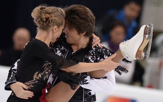 ISU Grand Prix of Figure Skating. Rostelecom Cup. Ice dance. Short program