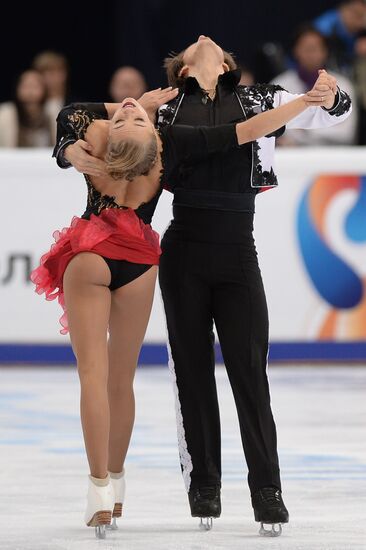 ISU Grand Prix of Figure Skating. Rostelecom Cup. Ice dance. Short program