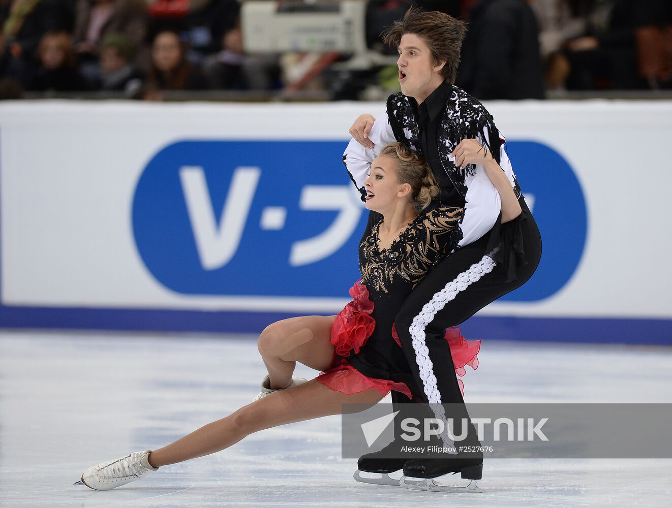 ISU Grand Prix of Figure Skating. Rostelecom Cup. Ice dance. Short program