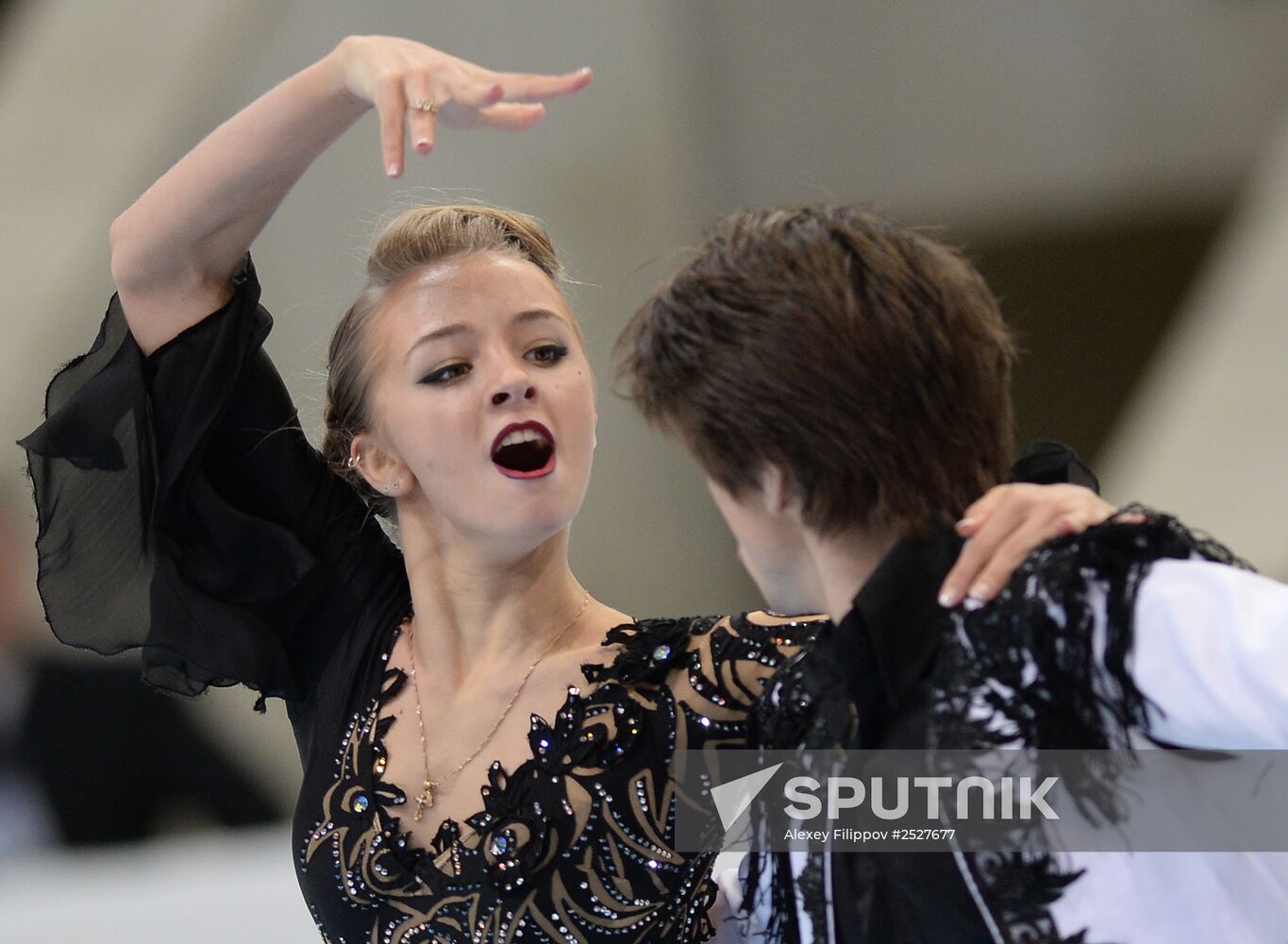 ISU Grand Prix of Figure Skating. Rostelecom Cup. Ice dance. Short program