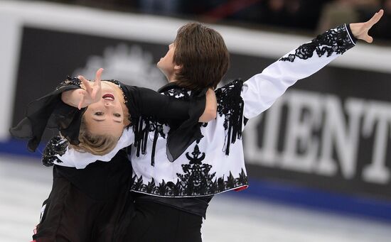 ISU Grand Prix of Figure Skating. Rostelecom Cup. Ice dance. Short program