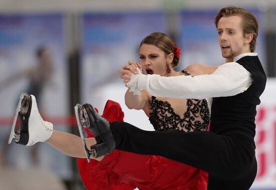 ISU Grand Prix of Figure Skating. Rostelecom Cup. Ice dance. Short program