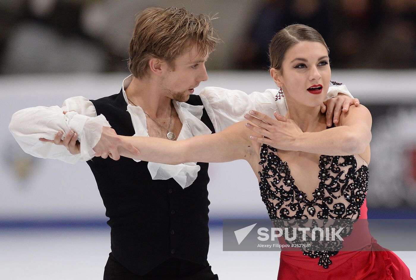 ISU Grand Prix of Figure Skating. Rostelecom Cup. Ice dance. Short program