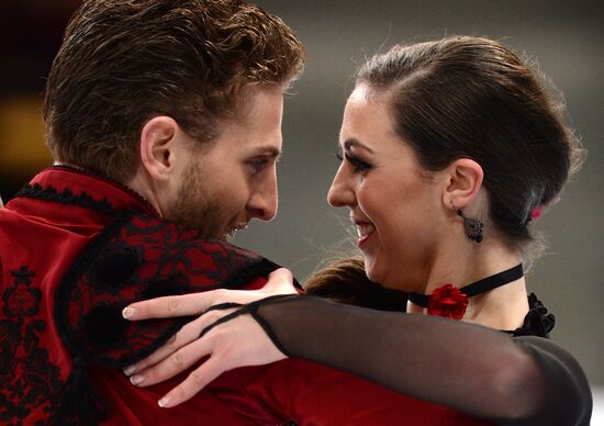 ISU Grand Prix of Figure Skating. Rostelecom Cup. Ice dance. Short program