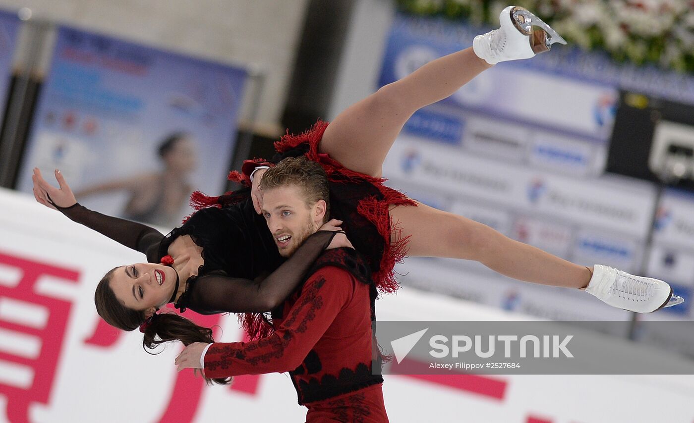ISU Grand Prix of Figure Skating. Rostelecom Cup. Ice dance. Short program