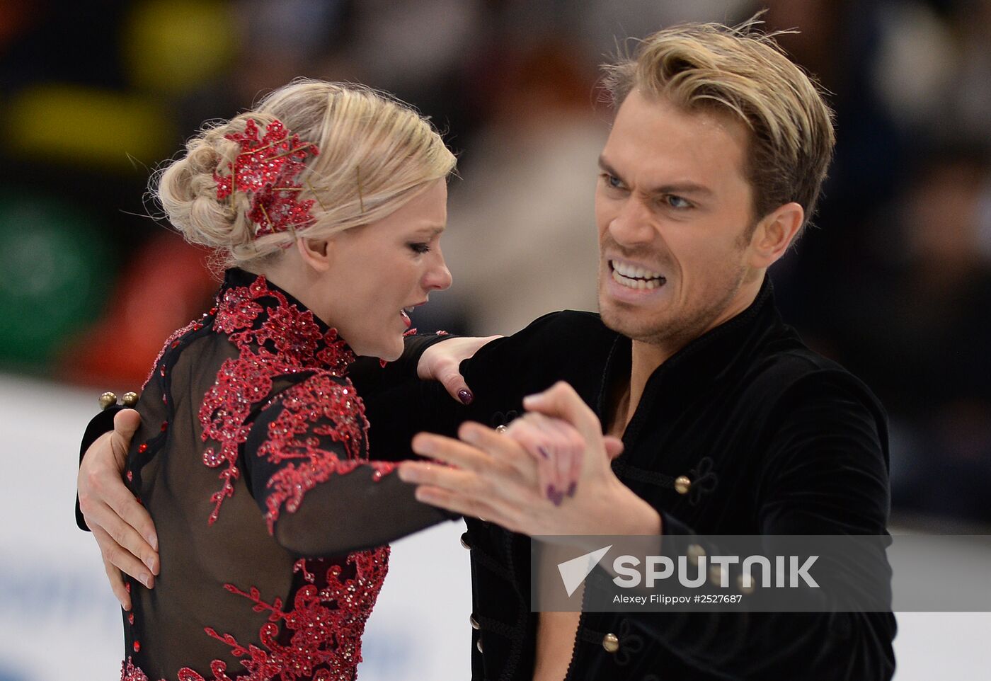 ISU Grand Prix of Figure Skating. Rostelecom Cup. Ice dance. Short program