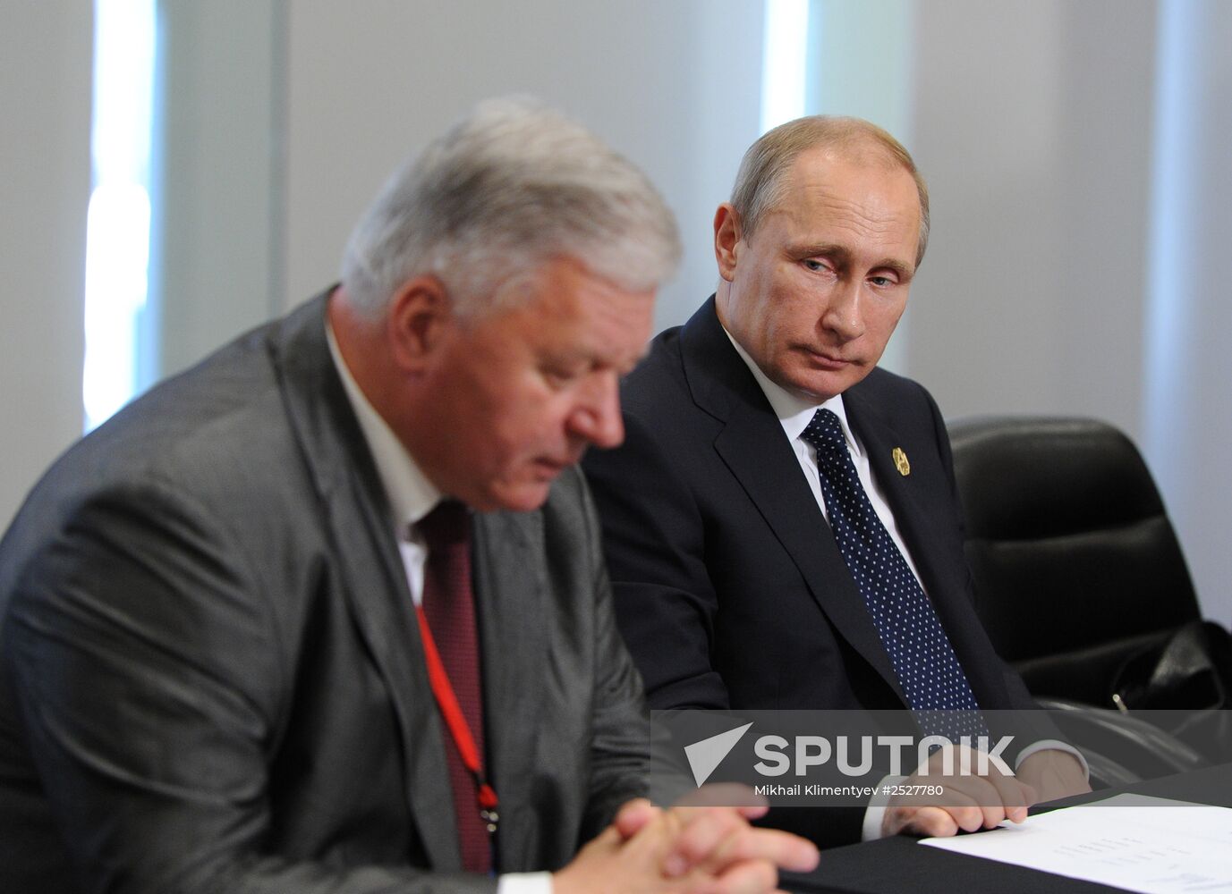 Vladimir Putin takes part in G-20 summit