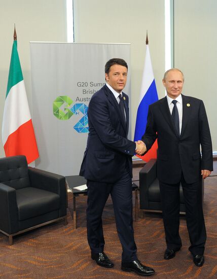 Vladimir Putin takes part in G-20 summit