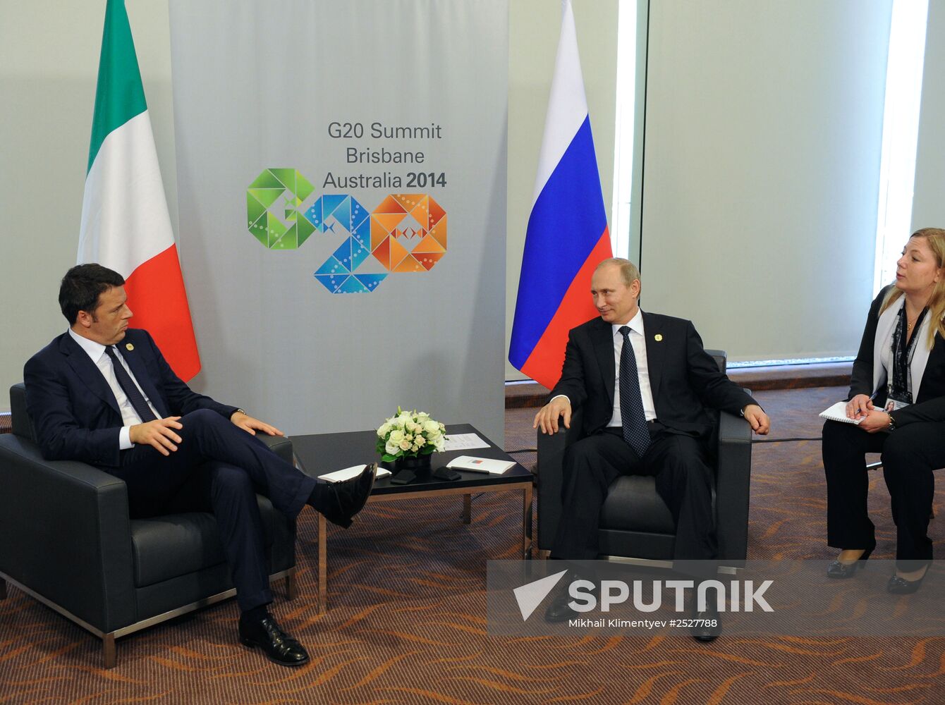 Vladimir Putin takes part in G-20 summit