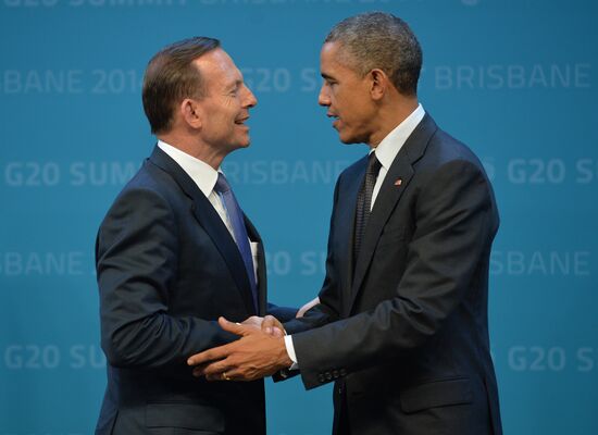 Vladimir Putin takes part in G-20 summit