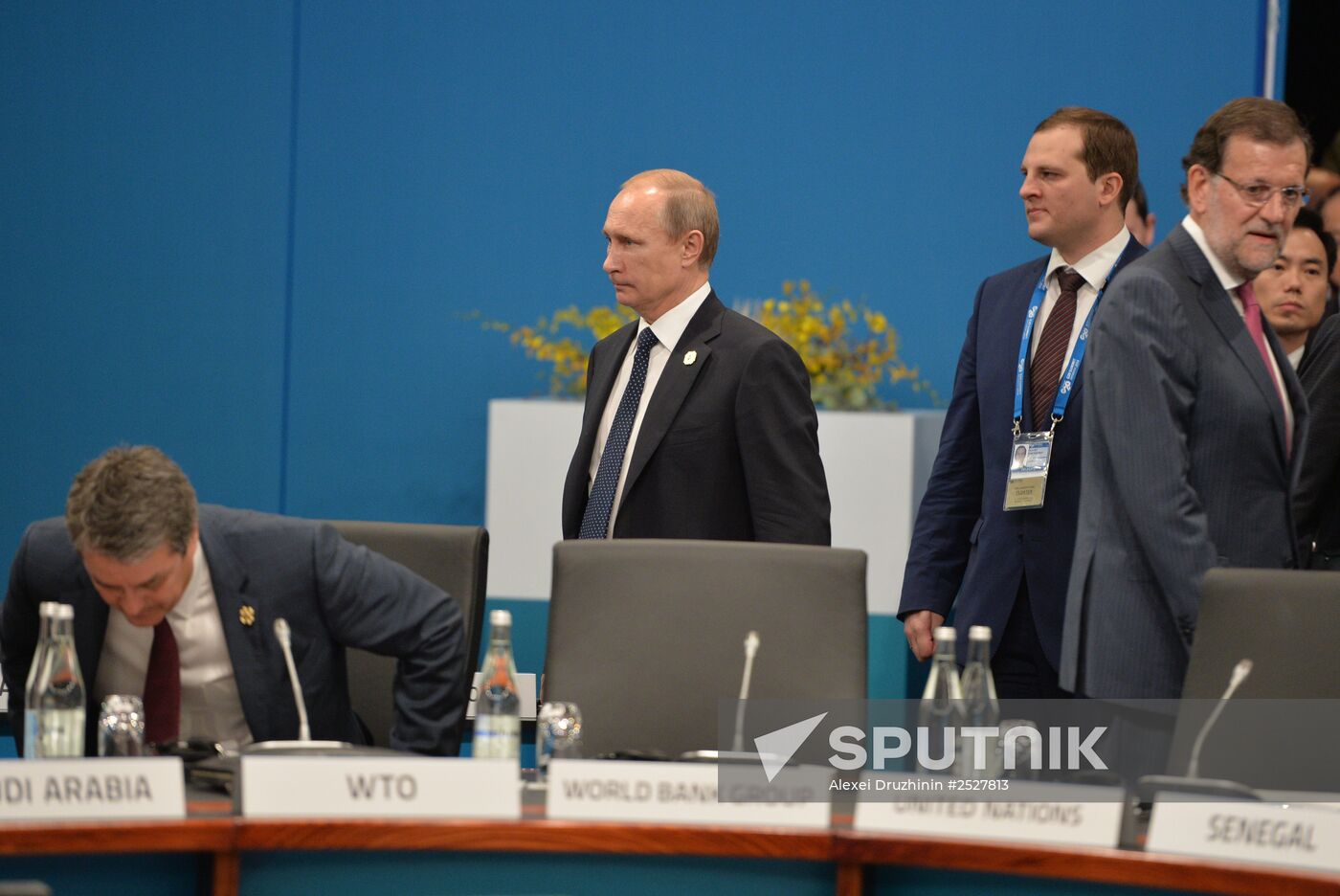 Vladimir Putin takes part in G-20 summit