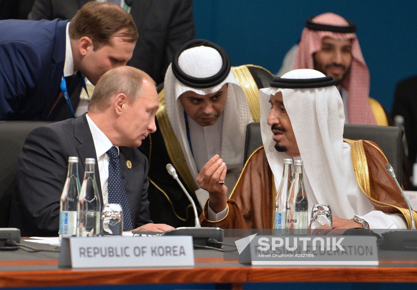 Vladimir Putin takes part in G-20 summit