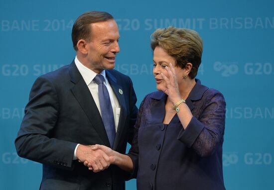 Vladimir Putin takes part in G-20 summit