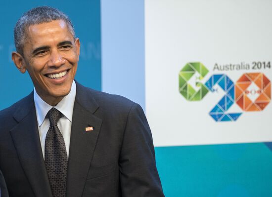 Vladimir Putin takes part in G-20 summit