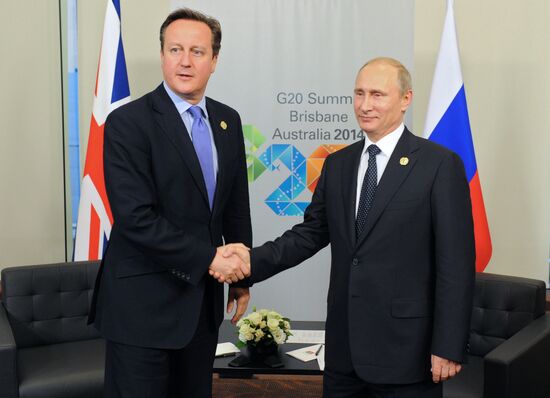 Vladimir Putin takes part in G-20 summit