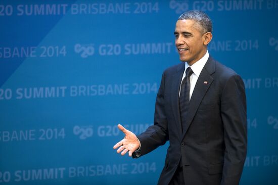 Vladimir Putin takes part in G-20 summit