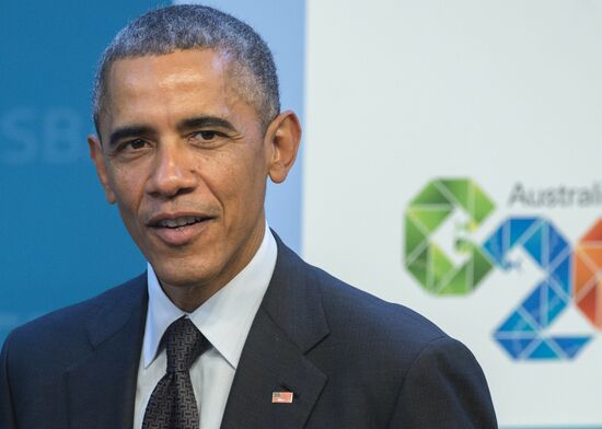 Vladimir Putin takes part in G-20 summit