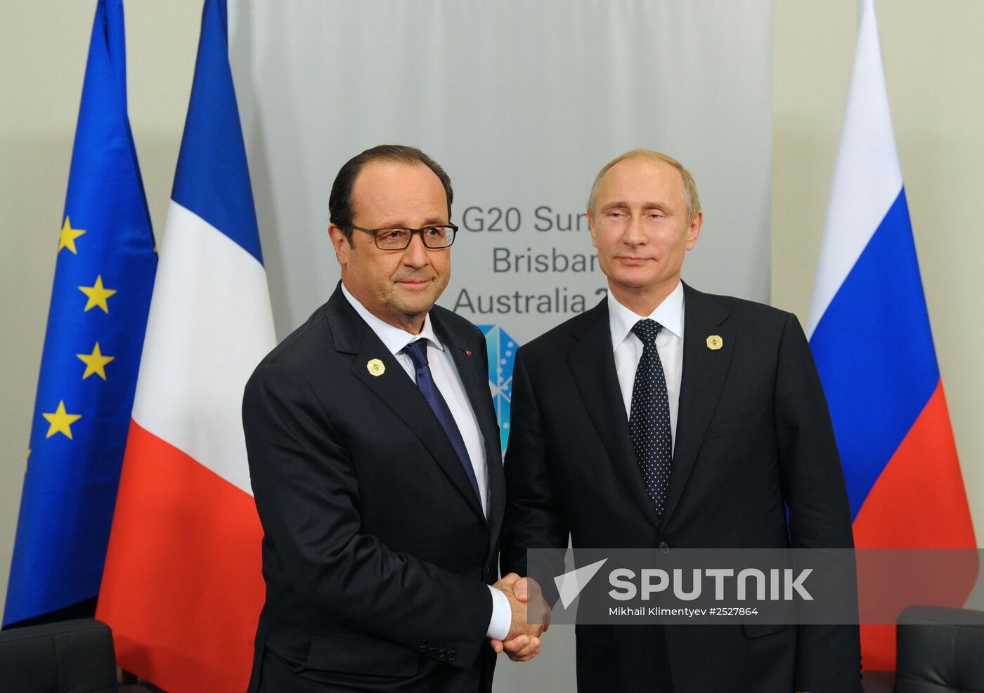 Vladimir Putin takes part in G-20 summit