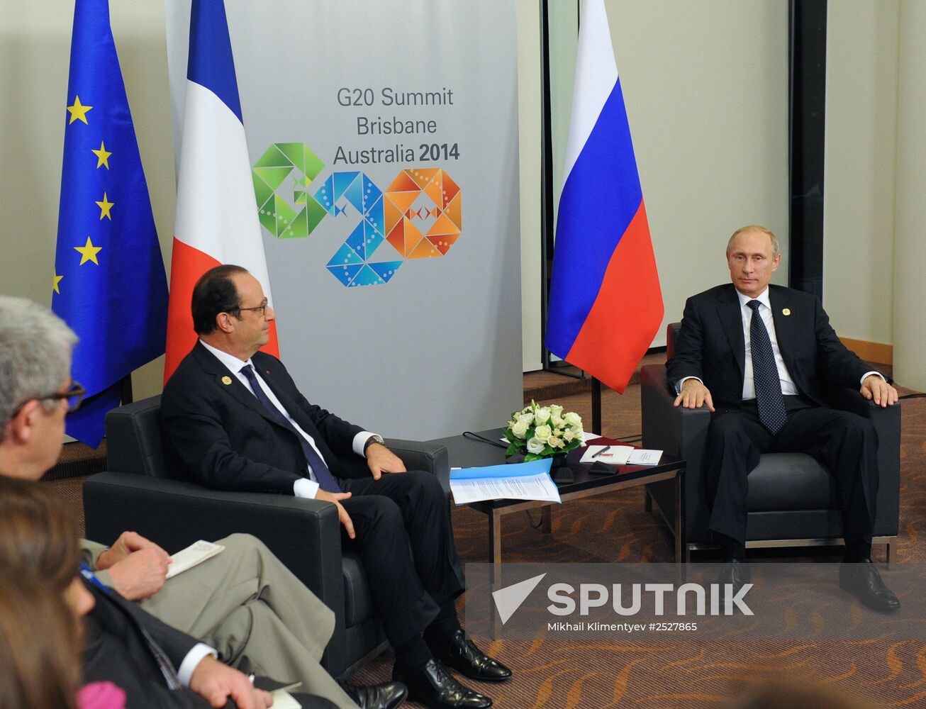Vladimir Putin takes part in G-20 summit