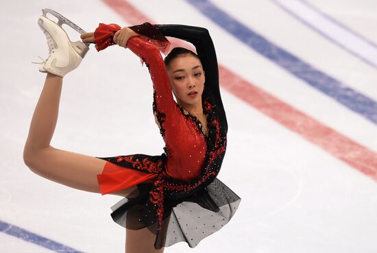 ISU Grand Prix of Figure Skating. Rostelecom Cup. Women's free skating