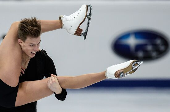 ISU Grand Prix of Figure Skating. Rostelecom Cup. Ice dance. Free skating