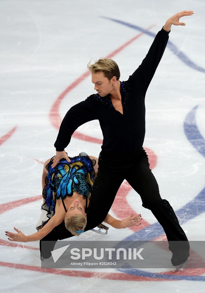 ISU Grand Prix of Figure Skating. Rostelecom Cup. Ice dance. Free skating