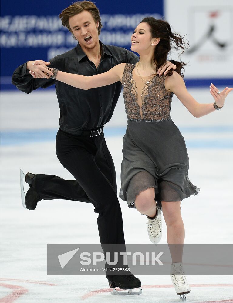 ISU Grand Prix of Figure Skating. Rostelecom Cup. Ice dance. Free skating