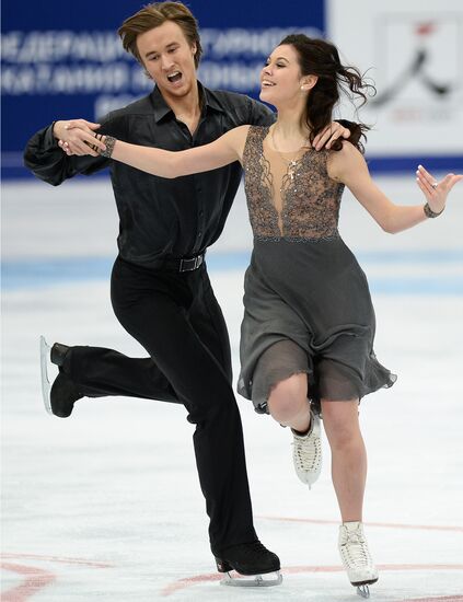 ISU Grand Prix of Figure Skating. Rostelecom Cup. Ice dance. Free skating