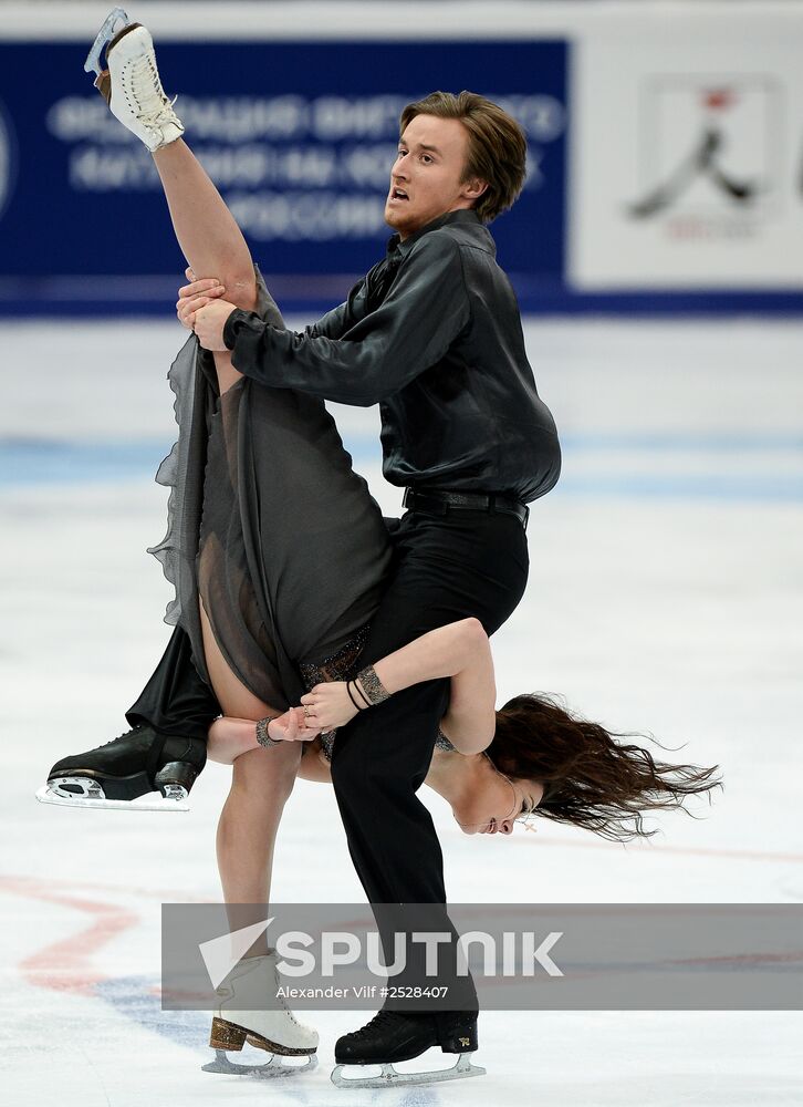 ISU Grand Prix of Figure Skating. Rostelecom Cup. Ice dance. Free skating