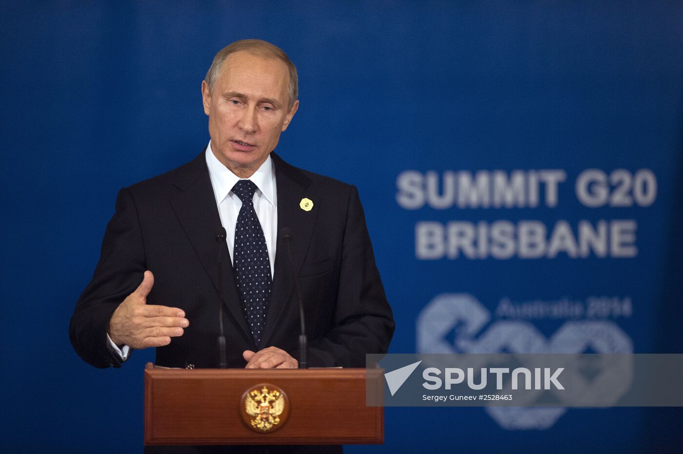 Vladimir Putin attends G20 Summit: Day Two
