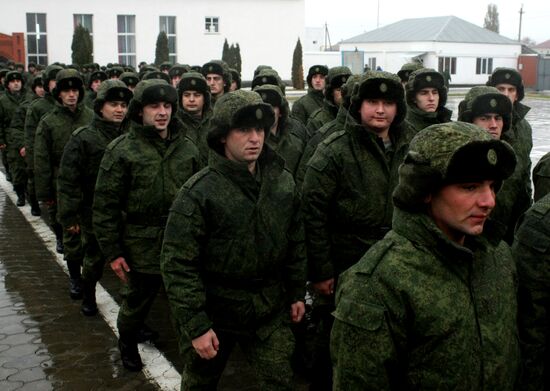 First conscription campaign in the Chechen Republic over the past 20 years