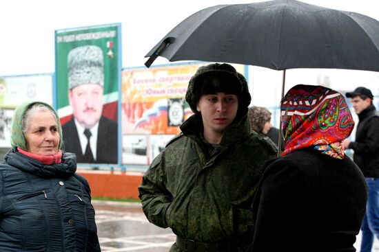 First conscription campaign in the Chechen Republic over the past 20 years