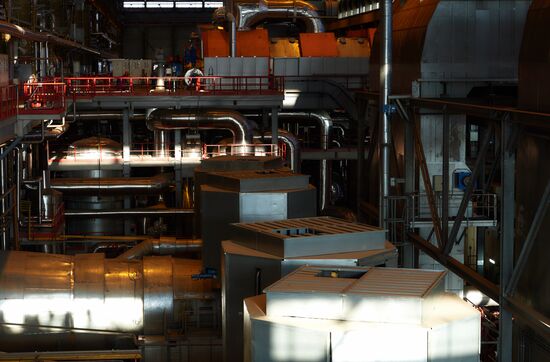 First Russian power station with steam-gas binary cycle