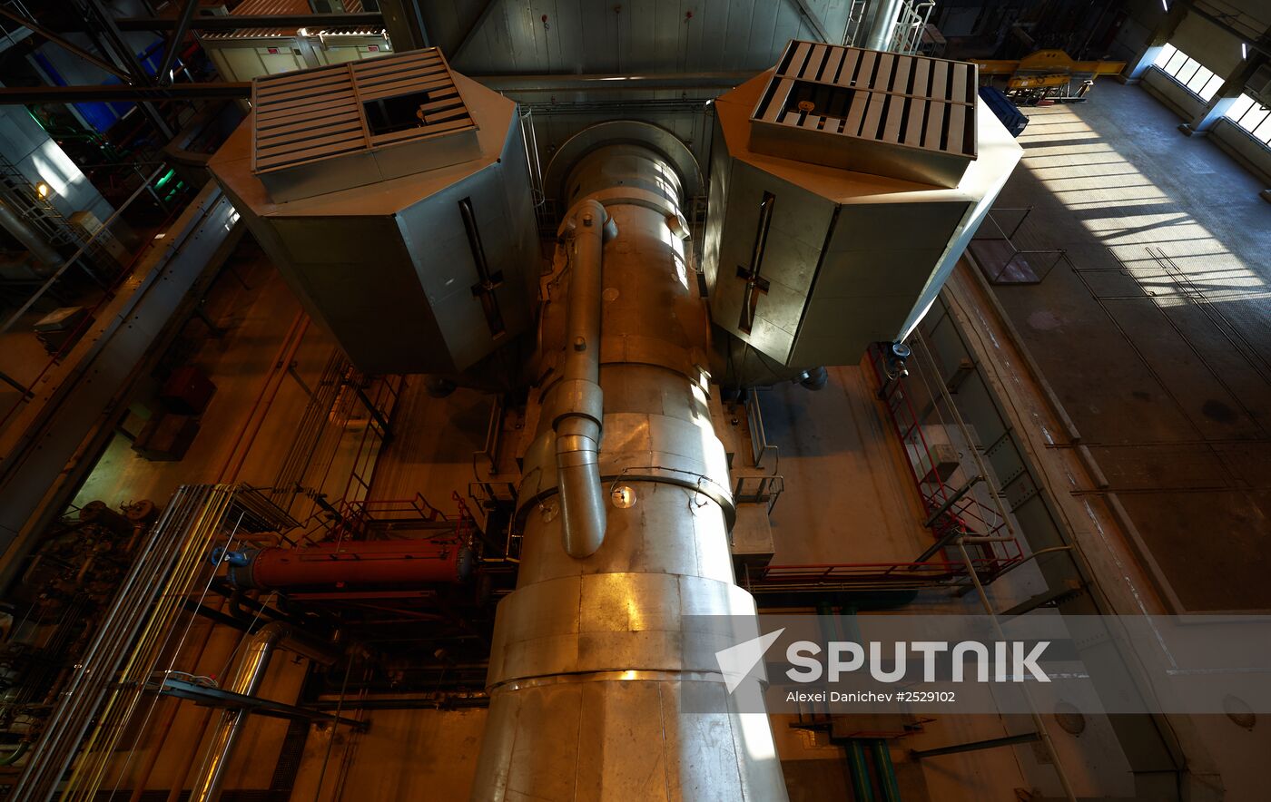 First Russian power station with steam-gas binary cycle
