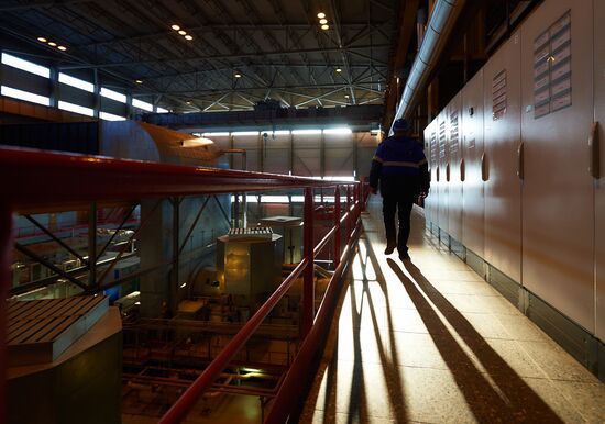 First Russian power station with steam-gas binary cycle