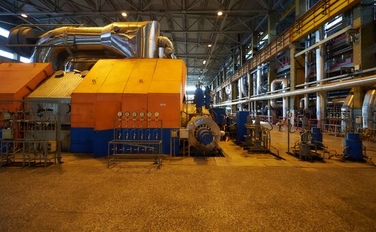 First Russian power station with steam-gas binary cycle