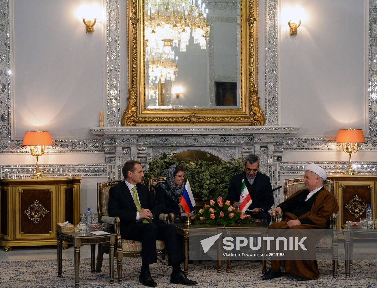 Russian State Duma Chairman Sergei Naryshkin visits Iran