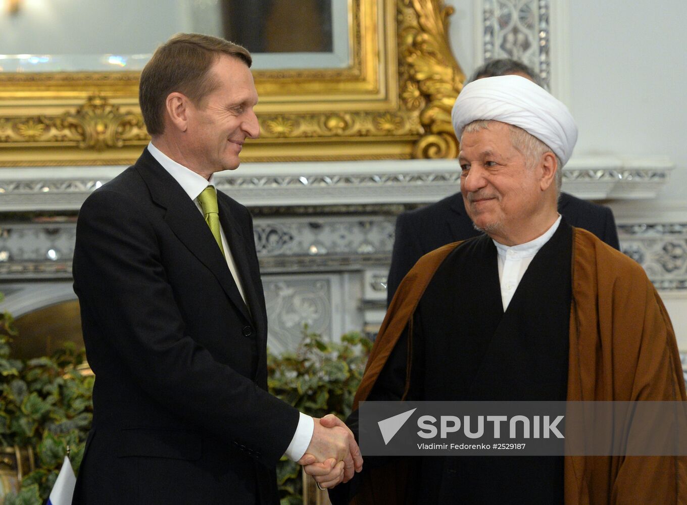 Russian State Duma Chairman Sergei Naryshkin visits Iran