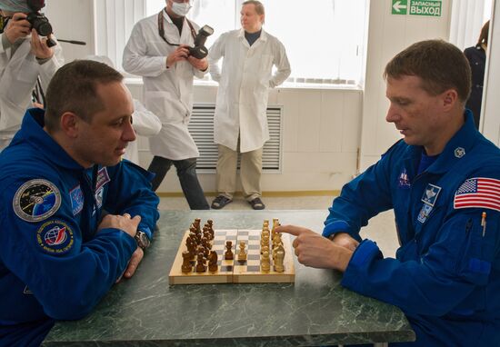 Training session of 42/43 ISS crew