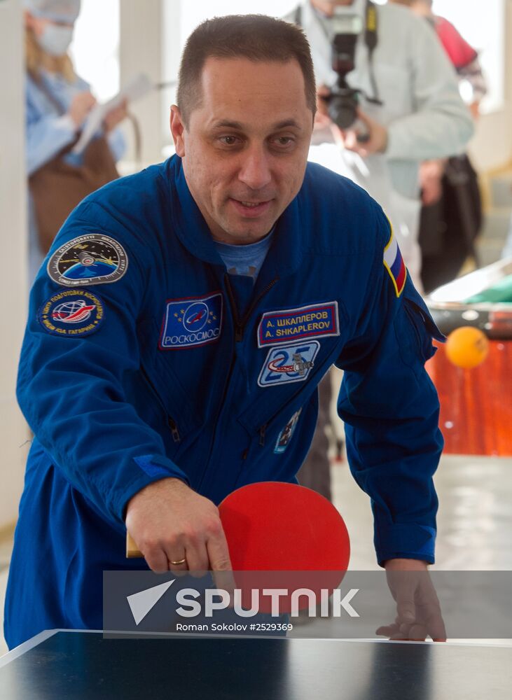 Training session of 42/43 ISS crew