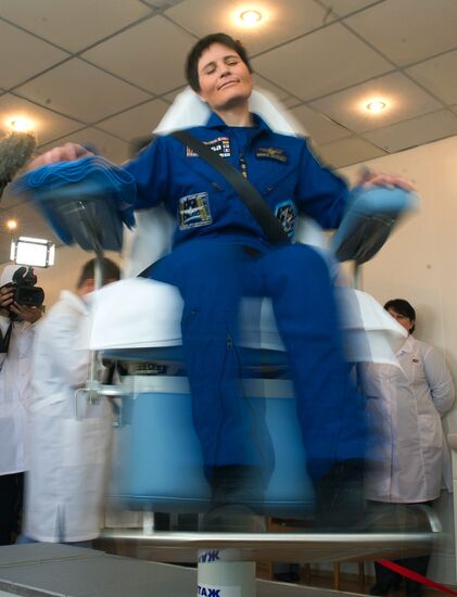 Training session of 42/43 ISS crew