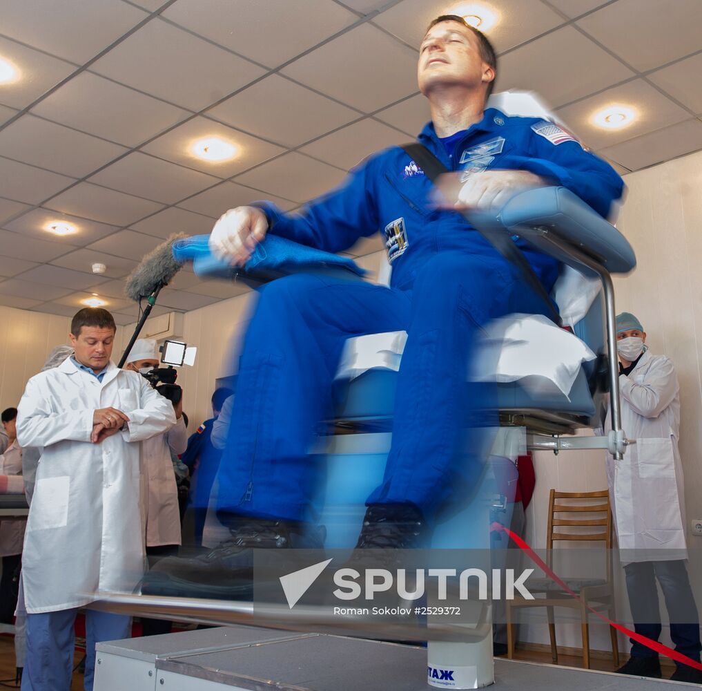 Training session of 42/43 ISS crew