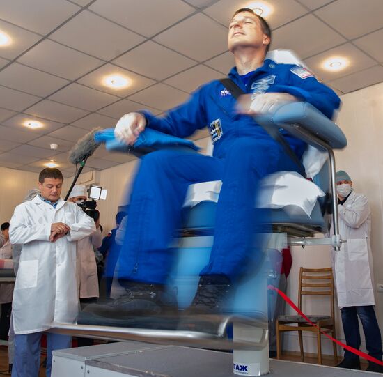 Training session of 42/43 ISS crew